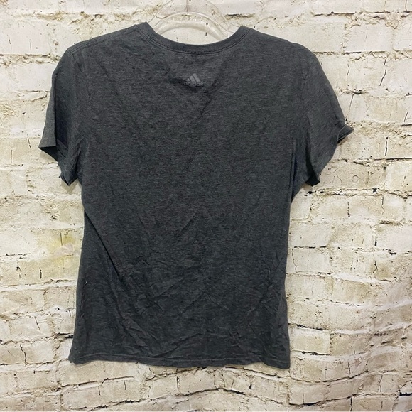 Adidas Gray The Go To Tee Wild Life Graphic Tee T Shirt - Picture 4 of 5